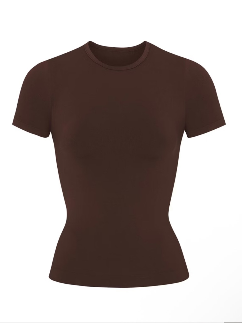 NWT SKIMS SOFT SMOOTHING SEAMLESS T-SHIRT SIZE X-LARGE XL IN COCOA